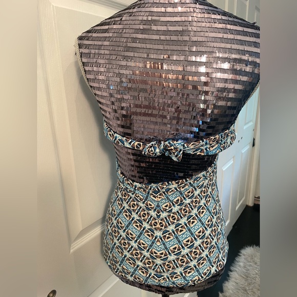 Carmen Marc Valvo Tank Swim Top - Picture 3 of 7